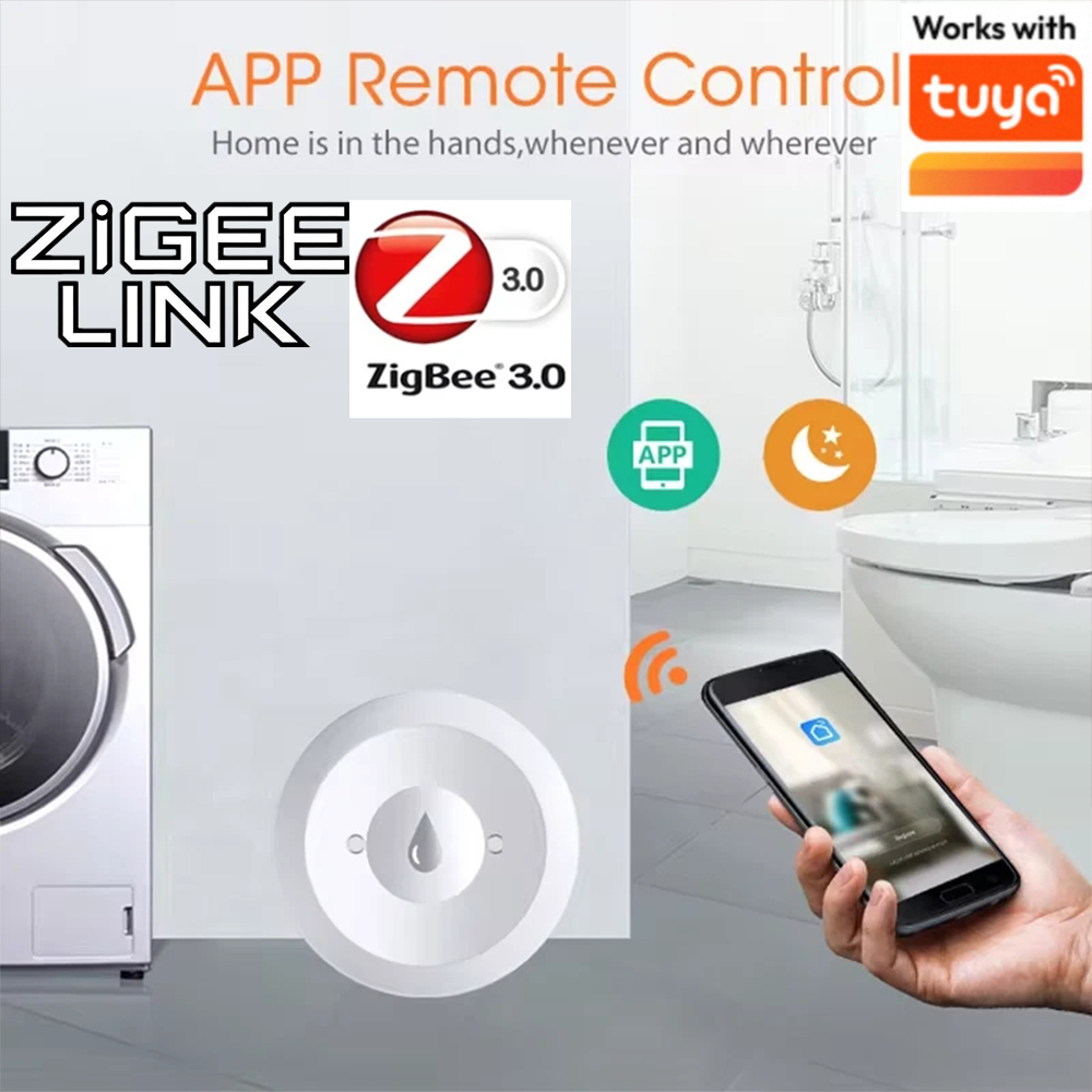 Home Security Monitor - Tuya ZigBee 3.0 스마트 누수 센서