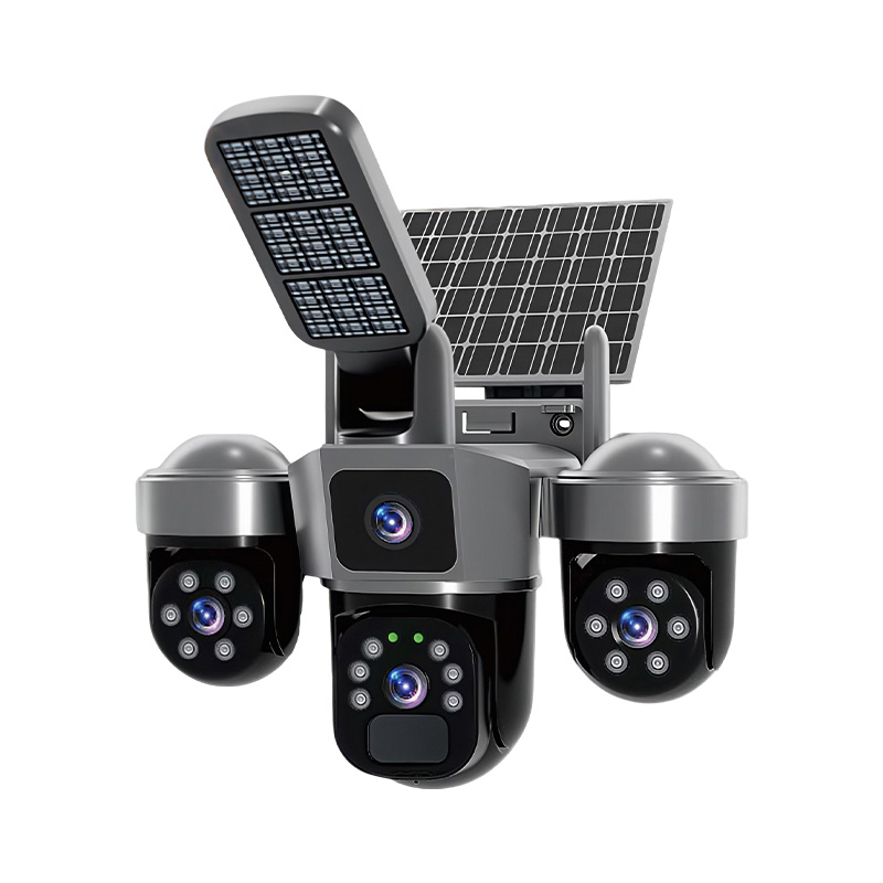 6MP V380 앱 태양광 트리플 렌즈 AOV 4G W - Home Security Flood Lights 리뷰 및 가격