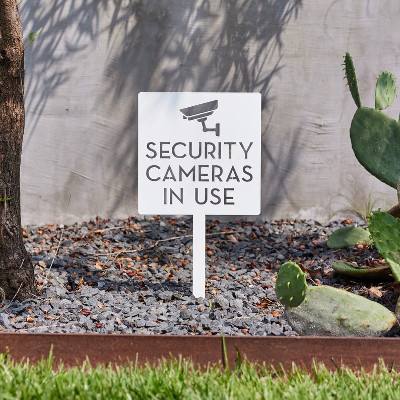 보안 카메라 경고 표지판 - 가정 및 사업장 감시 억제 - Home Yard Security Cameras 리뷰 및 가격