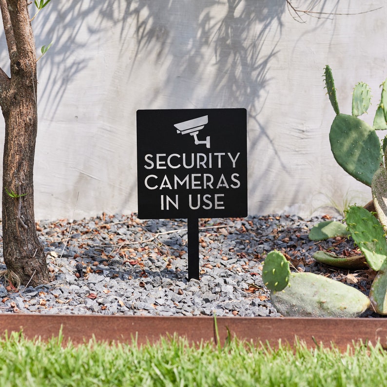 보안 카메라 경고 표지판 - 가정 및 사업장 감시 억제 - Home Yard Security Cameras 리뷰 및 가격