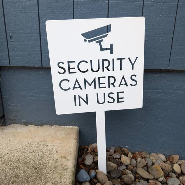 보안 카메라 경고 표지판 - 가정 및 사업장 감시 억제 - Home Yard Security Cameras 리뷰 및 가격