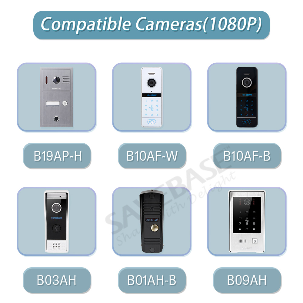 HOMSECUR 4 와이어 BA19W-B WIFI Tu - Home Security Monitor 리뷰 및 가격