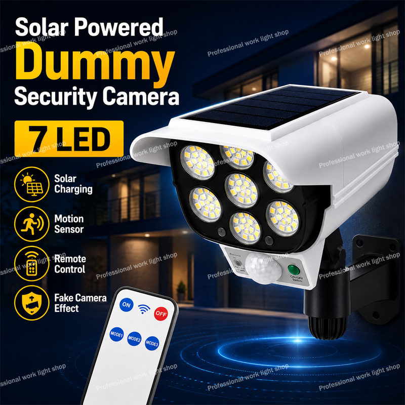 77 LED 태양광 모형 보안 카메라 조명, 실외 모션 - Home Yard Security Cameras 리뷰 및 가격