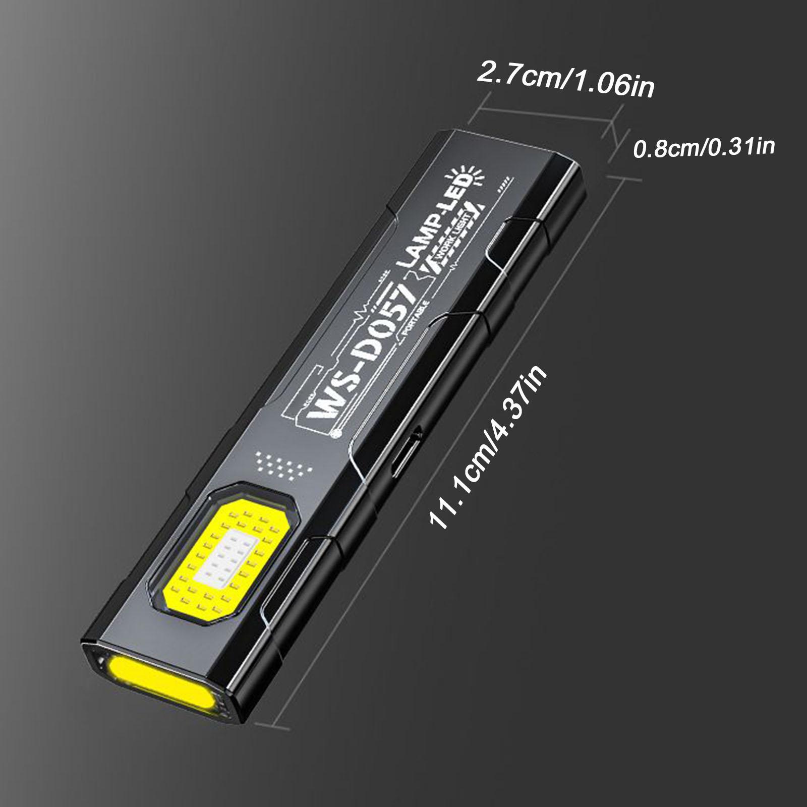 LED COB 손전등 타입 C 충전식 800mAh 휴대 - Home Security Flood Lights 리뷰 및 가격