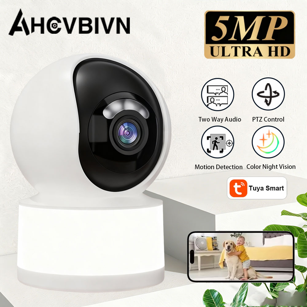 투야 스마트 5MP 2K HD 미니 와이파이 IP 카메 - Home Security Flood Lights 리뷰 및 가격