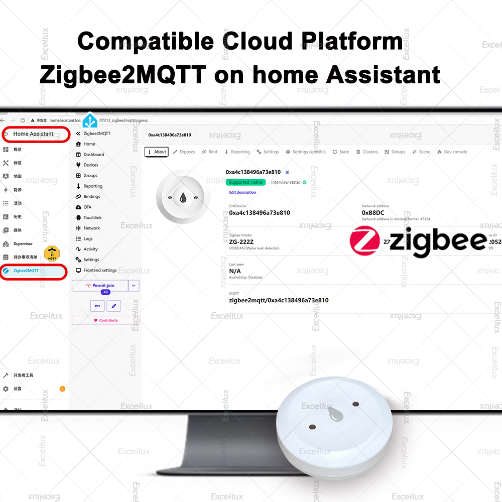 Zigbee 물 감지기 누출 센서 알람 누출 감지기 스 - Home Security Monitor 리뷰 및 가격