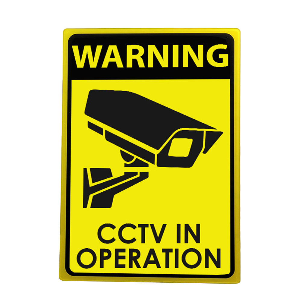 아크릴 보안 카메라 경고 표지판 야외 비디오 감시 표지 - Home Yard Security Cameras 리뷰 및 가격