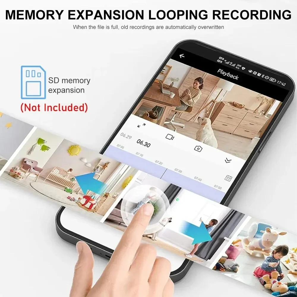 새로운 A9 카메라 와이파이 1080p HD 무선 보안 - Home Security Monitor 리뷰 및 가격