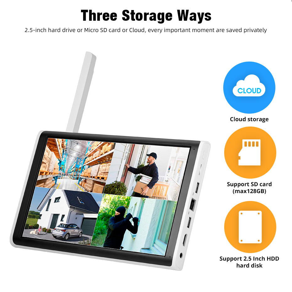 KERUI 2K 3K 4MP 8CH NVR WIFI O - Home Security Monitor 리뷰 및 가격
