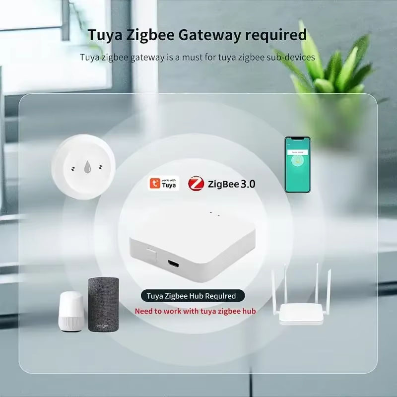 Tuya ZigBee 3.0 스마트 누수 센서 오버플로 - Home Security Monitor 리뷰 및 가격