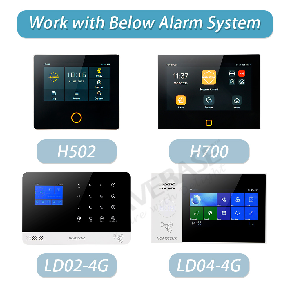 HOMSECUR 4G WIFI 스마트 홈 보안 경보 도 - Home Security Monitor 리뷰 및 가격