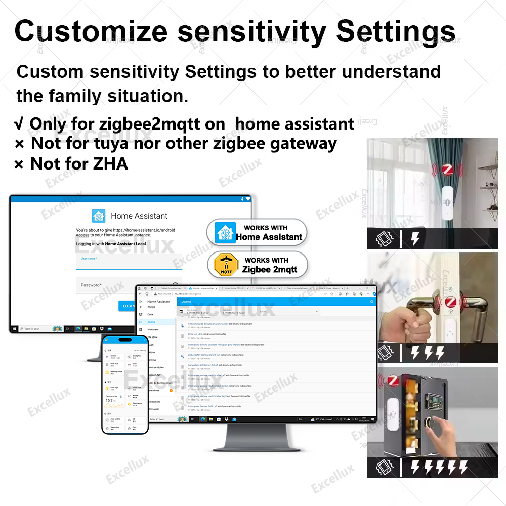 Zigbee 스마트 진동 센서 홈 보안 보호 실시간 모 - Home Security Monitor 리뷰 및 가격