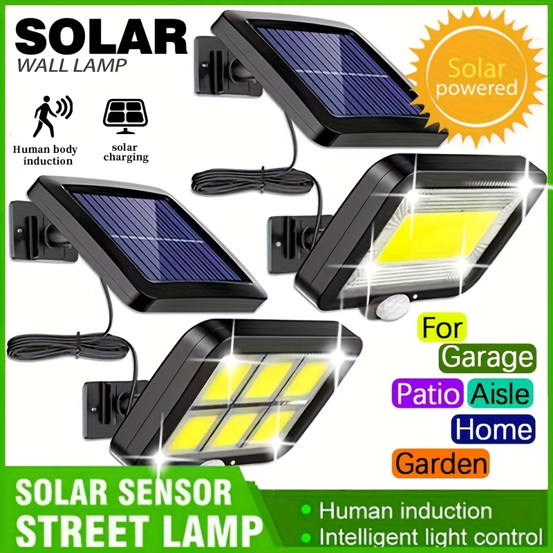 LED 태양광 분리형 벽등 야외 방수 모션 센서 3가지 - Home Security Flood Lights 리뷰 및 가격