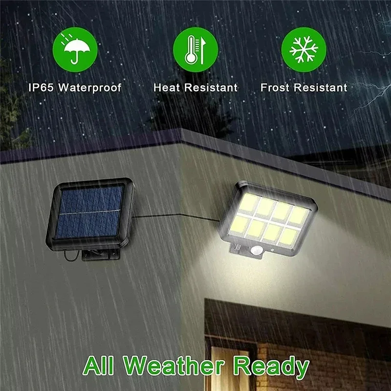 LED 태양광 분리형 벽등 야외 방수 모션 센서 3가지 - Home Security Flood Lights 리뷰 및 가격