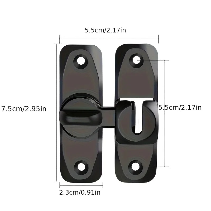 90/180도 플립 도어 잠금 장치 도난 방지 슬라이딩 - Home Security Firms 리뷰 및 가격