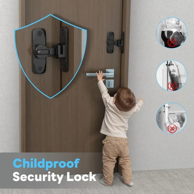 90/180도 플립 도어 잠금 장치 도난 방지 슬라이딩 - Home Security Firms 리뷰 및 가격