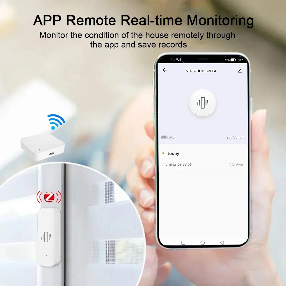 투야 와이파이 지그비 스마트 진동 센서, 홈 보안 보호 - Home Security Monitor 리뷰 및 가격