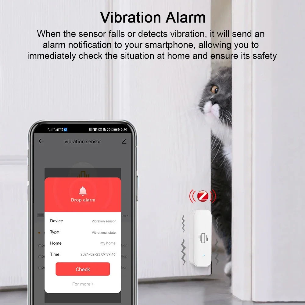 투야 와이파이 지그비 스마트 진동 센서, 홈 보안 보호 - Home Security Monitor 리뷰 및 가격