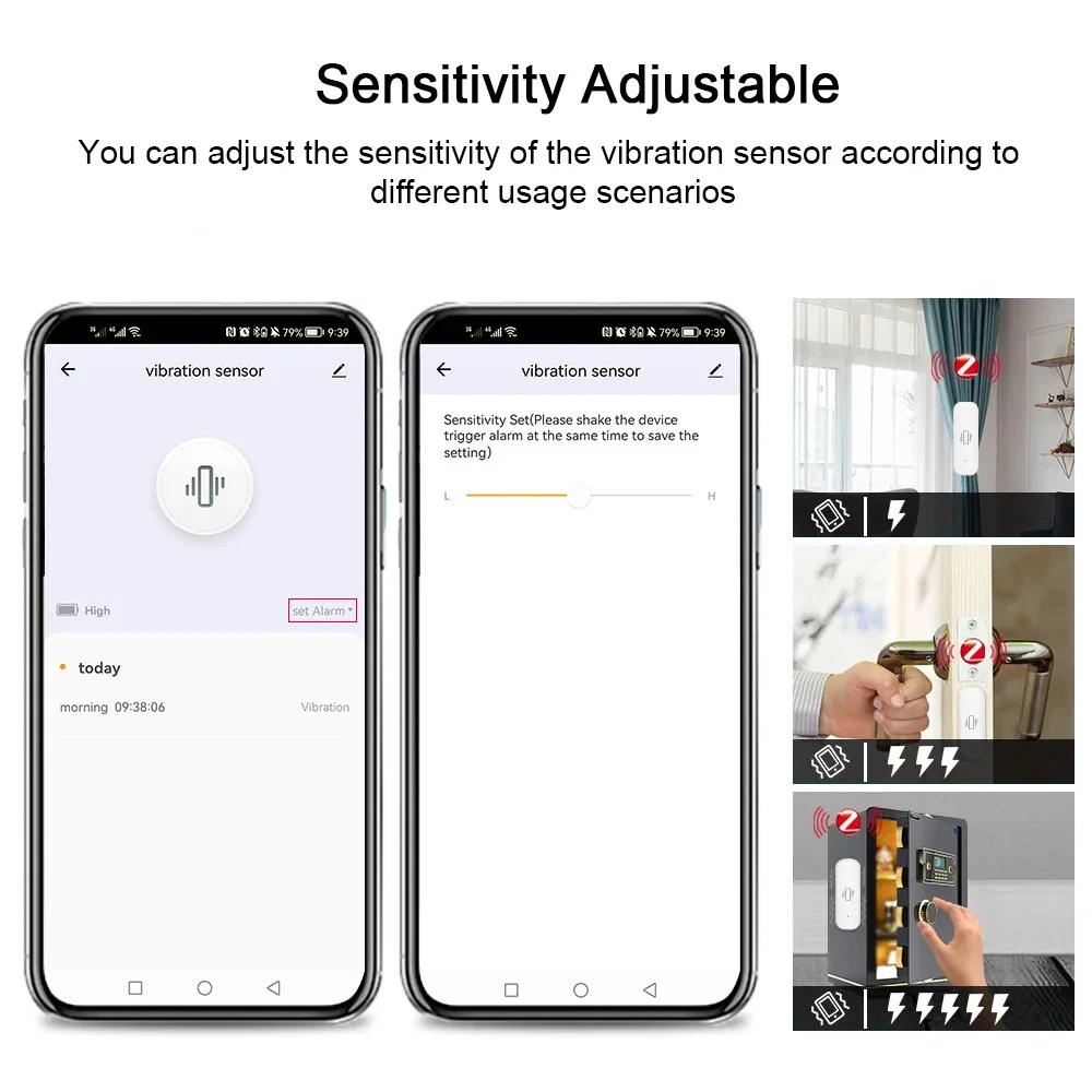 투야 와이파이 지그비 스마트 진동 센서, 홈 보안 보호 - Home Security Monitor 리뷰 및 가격