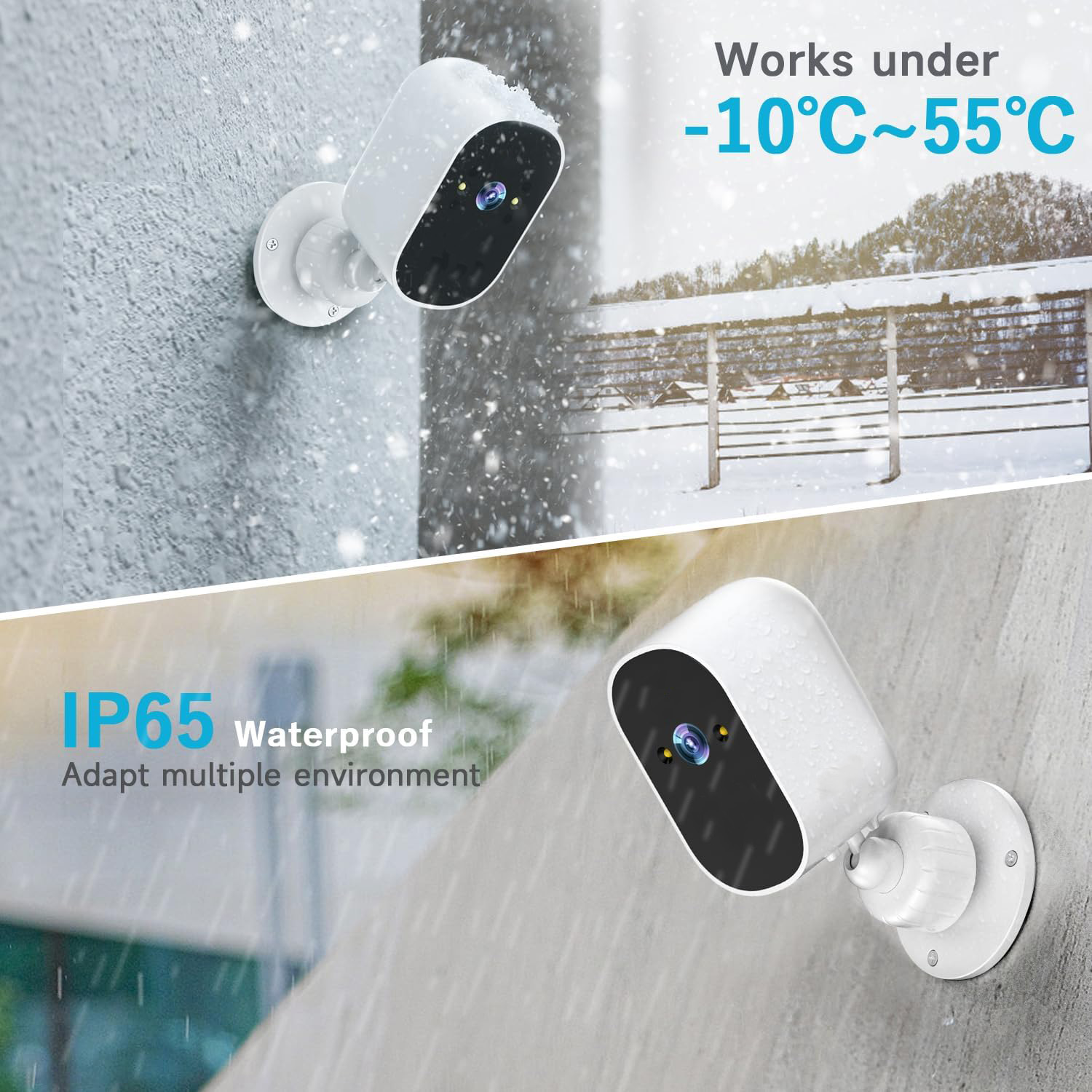 XVIM 1080P 태양광 보안 카메라 무선 WiFi  - Home Security Monitor 리뷰 및 가격